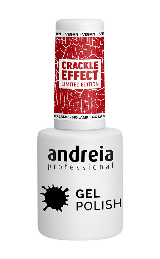 GEL SP NO LAMP N°CE3 BORDEAUX "CRACKLE EFFECT" ANDREIA fL.10,5ml