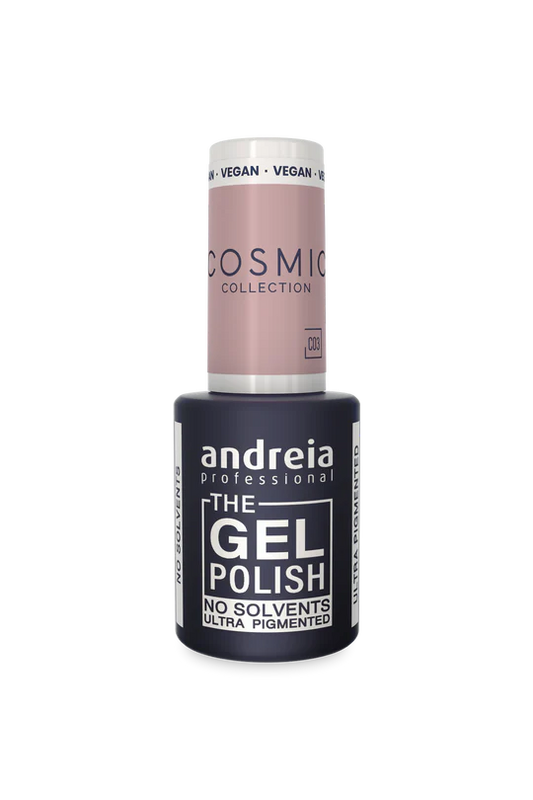 GEL POLISH NO SOLVANT CO3 Rose clair pastel Collection COSMIC ANDREIA 10.5ml