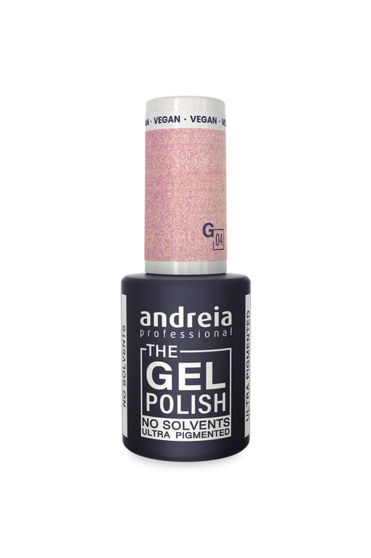GEL POLISH NO SOLVANT G04 Paillettes ANDREIA 10.5ml