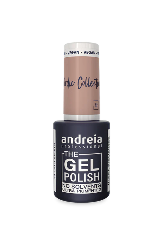 GEL POLISH NO SOLVANT N2 NUDE "Collection Nordic" ANDREIA 10.5ml