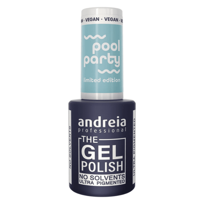 GEL POLISH NO SOLVANT PP4 Bleu pastel "POOL PARTY" ANDREIA 10.5ml