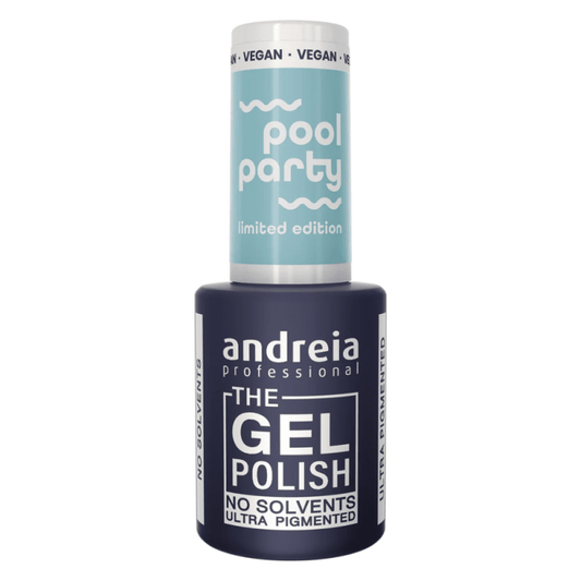 GEL POLISH NO SOLVANT PP4 Bleu pastel "POOL PARTY" ANDREIA 10.5ml
