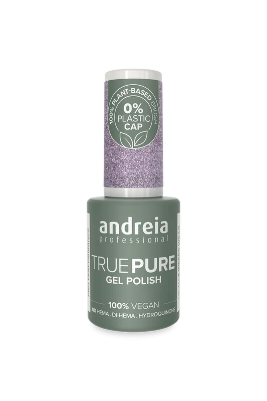 GEL POLISH TRUE PURE T09 Paillette Lavande ANDREIA 10.5ml