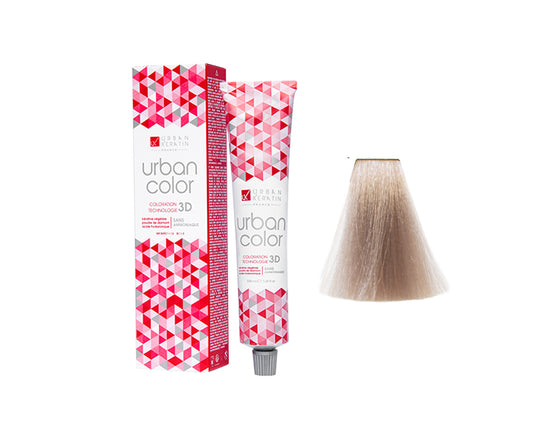 COULEUR ANTI/ÂGE BLOND PLATINE CENDRE DORE N°10.13 "URBAN COLOR" tube 100ml