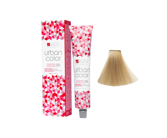 COULEUR ANTI/ÂGE BLOND PLATINE N°10 "URBAN COLOR" tube 100ml