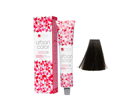 COULEUR ANTI/ÂGE CHÂTAIN FONCE N°3 "URBAN COLOR" tube 100ml