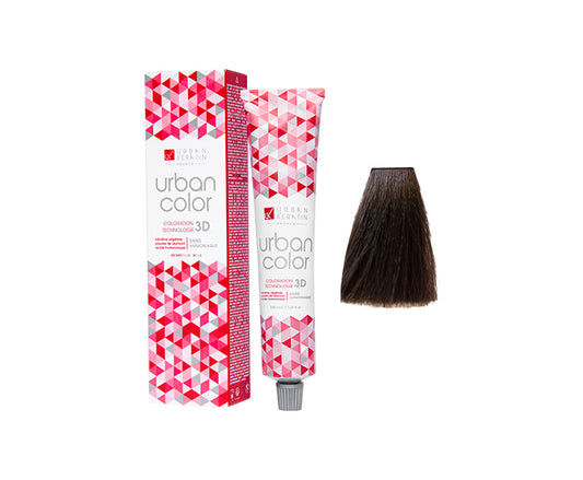 COULEUR ANTI/ÂGE CHATAIN MOKA N°4.8 "URBAN COLOR" tube 100ml
