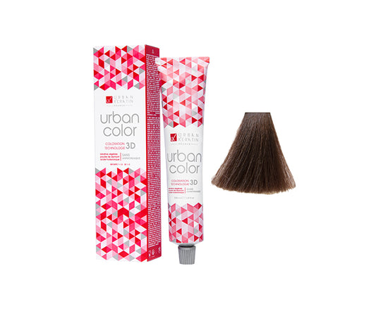 COULEUR ANTI/ÂGE CHÂTAIN CLAIR MOKA N°5.8 "URBAN COLOR" tube 100ml