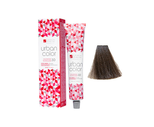 COULEUR ANTI/ÂGE CHÂTAIN CLAIR N°5 "URBAN COLOR" tube 100ml