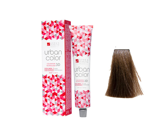 COULEUR ANTI/ÂGE BLOND FONCE DORE  N°6.3 "URBAN COLOR" tube 100ml