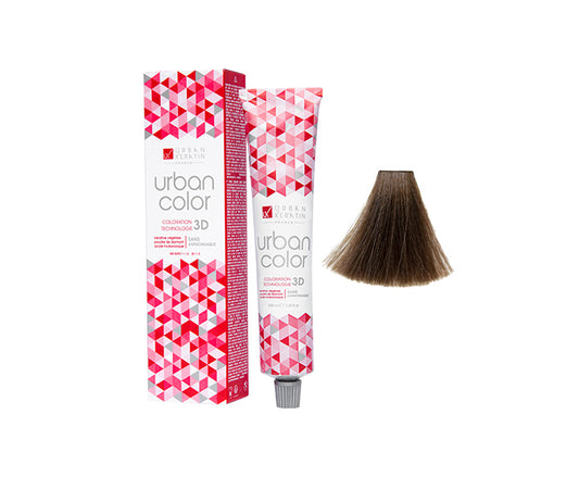 COULEUR ANTI/ÂGE BLOND FONCE DORE CENDRE  N°6.31 "URBAN COLOR" tube 100ml