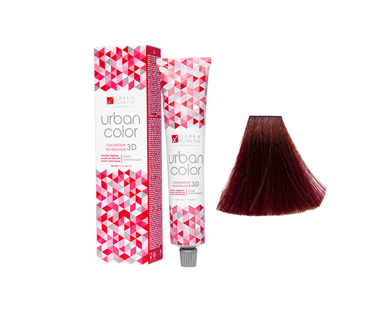 COULEUR ANTI/ÂGE BLOND FONCE ROUGE  N°6.6"URBAN COLOR" tube 100ml