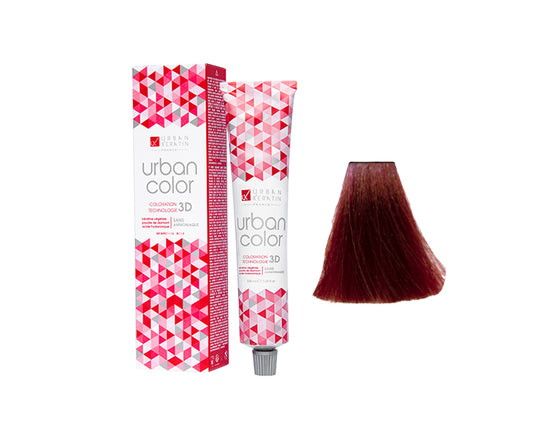COULEUR ANTI/ÂGE BLOND FONCE ROUGE CHAUD N°6.66 "URBAN COLOR" tube 100ml
