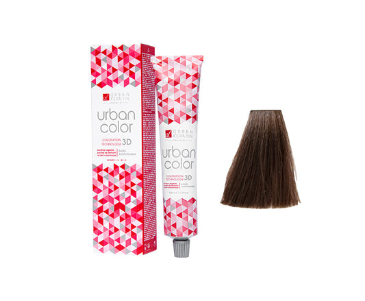COULEUR ANTI/ÂGE BLOND FONCE MOKA  N°6.8 "URBAN COLOR" tube 100ml