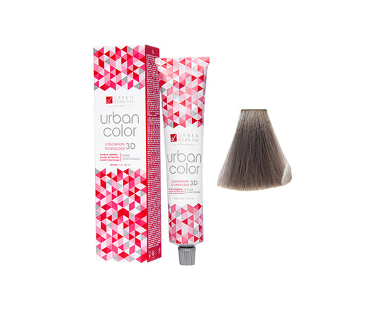 COULEUR ANTI/ÂGE BLOND CENDRE MAT  N°7.11 "URBAN COLOR" tube 100ml