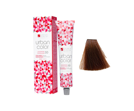 COULEUR ANTI/ÂGE BLOND CUIVRE N°7.4 "URBAN COLOR" tube 100ml