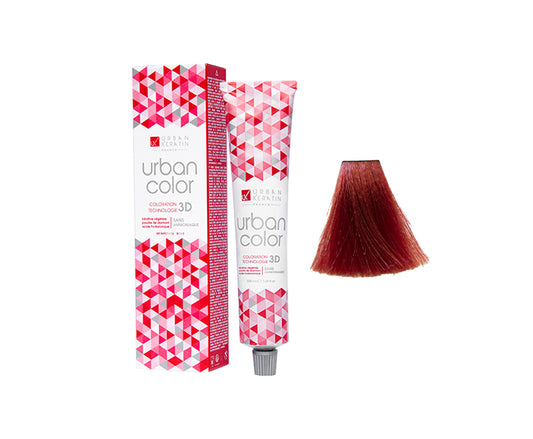 COULEUR ANTI/ÂGE BLOND ROUGE CHAUD  N°7.66 "URBAN COLOR" tube 100ml