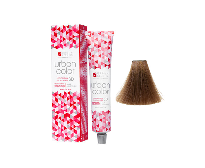 COULEUR ANTI/ÂGE BLOND MOKA  N°7.8 "URBAN COLOR" tube 100ml