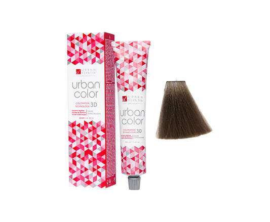 COULEUR ANTI/ÂGE BLOND CLAIR CENDRE N°8.1 "URBAN COLOR" tube 100ml