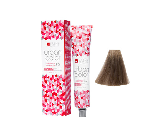 COULEUR ANTI/ÂGE BLOND CLAIR CENDRE DORE N°8.13 "URBAN COLOR" tube 100ml