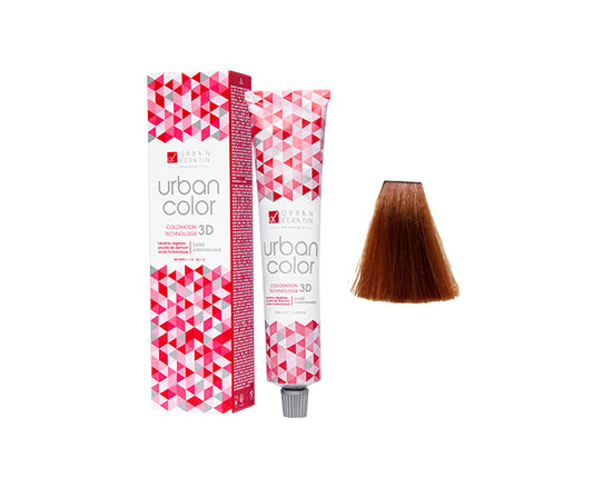COULEUR ANTI/ÂGE BLOND CLAIR CUIVRE N°8.4 "URBAN COLOR" tube 100ml
