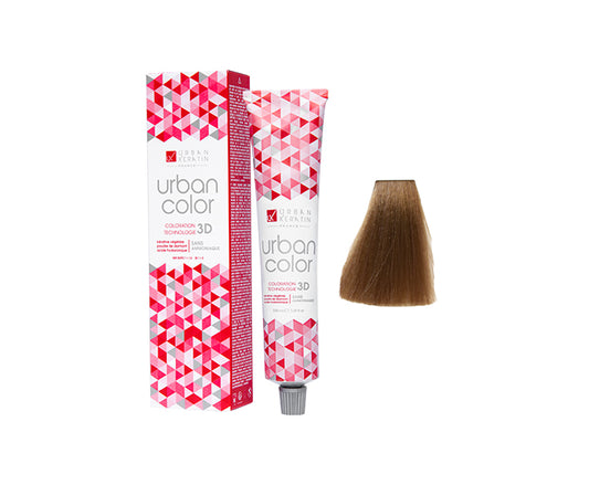 COULEUR ANTI/ÂGE BLOND CLAIR N°8 "URBAN COLOR" tube 100ml