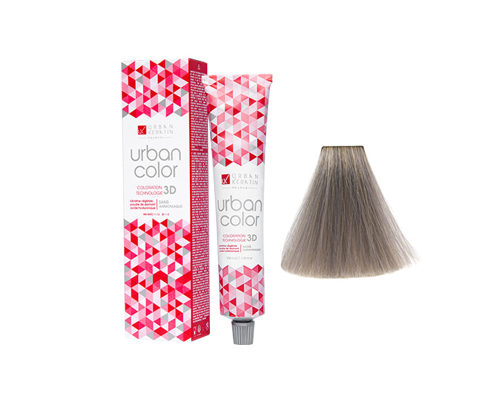 COULEUR ANTI/ÂGE BLOND TRÈS CLAIR CENDRE INTENSE N°9.11 "URBAN COLOR" tube 100ml