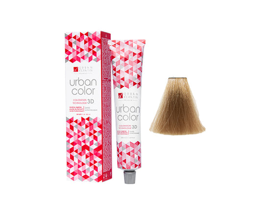 COULEUR ANTI/ÂGE BLOND TRÈS CLAIR DORE CENDRE N°9.31 "URBAN COLOR" tube 100ml