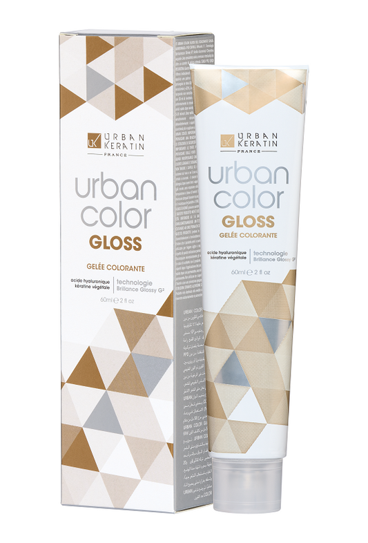 URBAN GLOSS BLOND PLATINE IRISE CENDRE N°10.21 "URBAN COLOR" tube 60ml