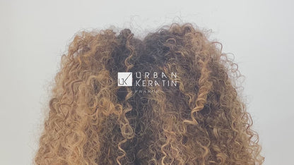 KIT LISSAGE SPECIAL CHEVEUX AFRO "URBANE KERATIN" 4 produits 100ml